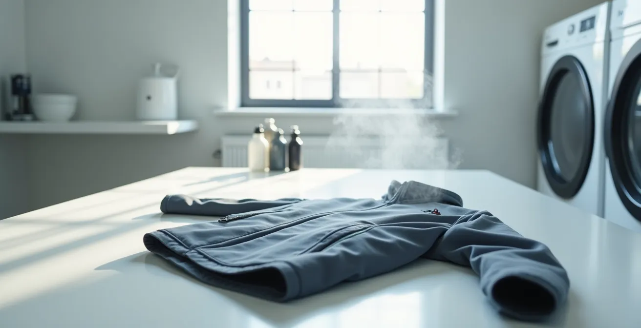 Processus d'entretien et de réactivation thermique d'une membrane imperméable